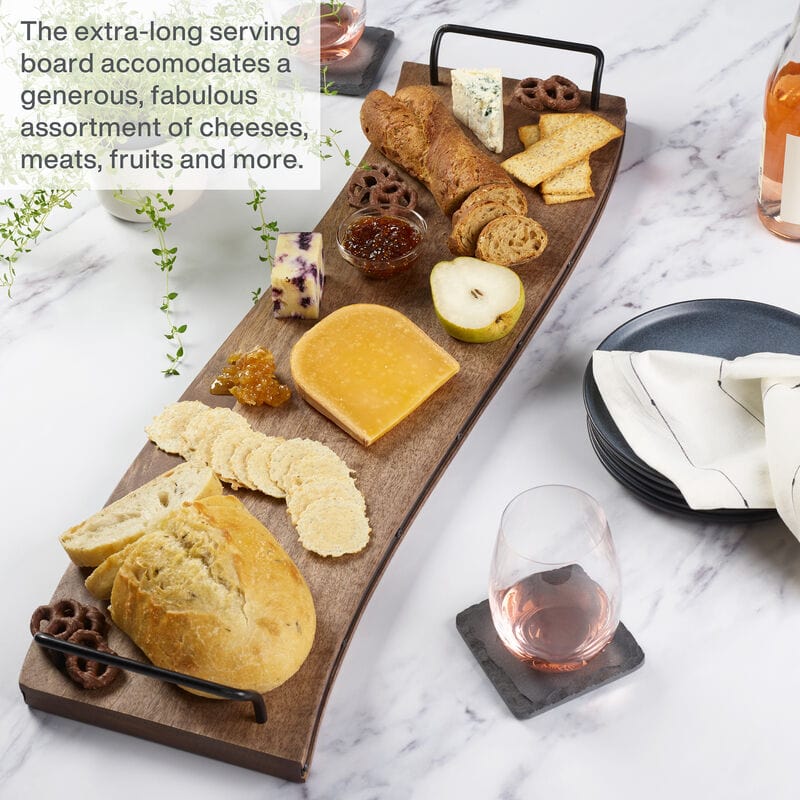 Rustic Rectangular Serve Board. 30 Inch - Image 7