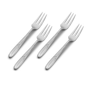 Cocoa Blossom Set of 4 Appetizer Forks