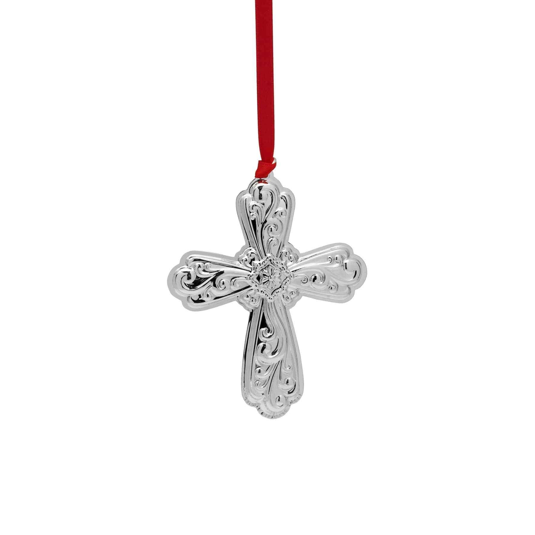2025 Old Master Sterling Cross Ornament 33rd Edition - Image 4