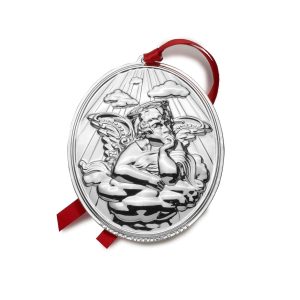 2025 Grande Baroque Sterling Angel Ornament 25th Edition