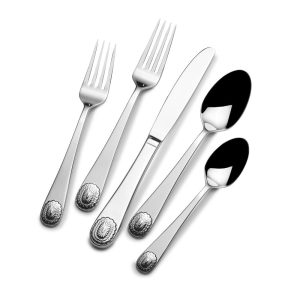 Concho 20 Piece Flatware Set. Service for 4