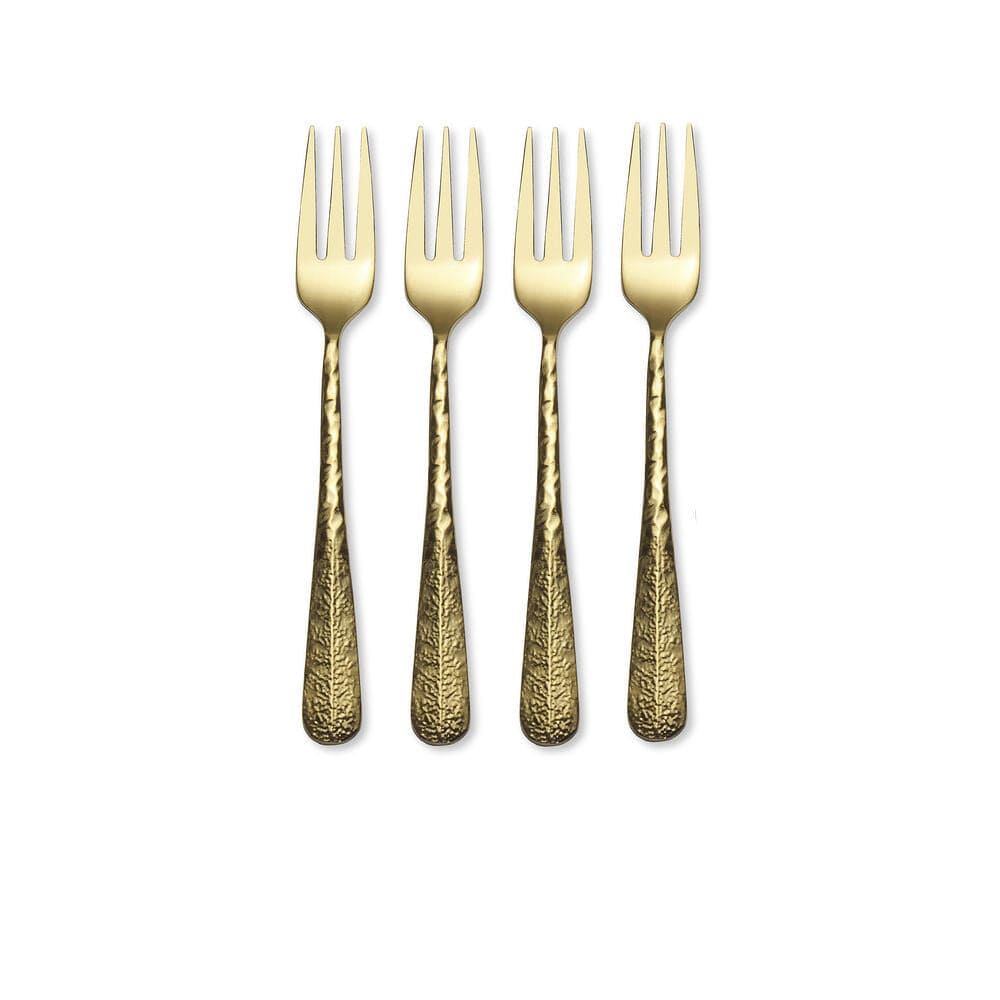 Sable Gold Set of 4 Appetizer Forks