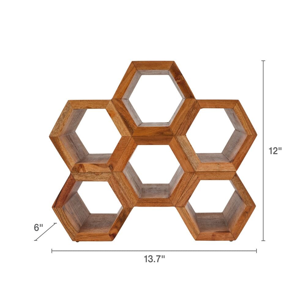 Amara 6 Bottle Wine Rack - Image 3