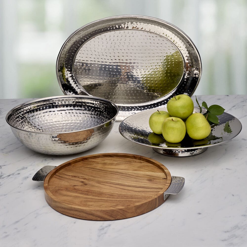 Radiance Hammered Serving Bowl - Image 6