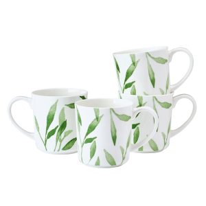 Akira Vegan Bone? Set of 4 Mugs