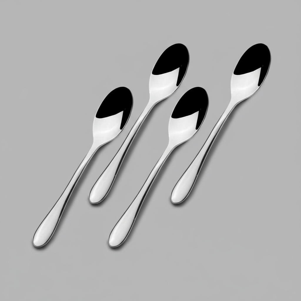 Ramsey Forged Set of 4 Mini Coffee Spoons - Image 2