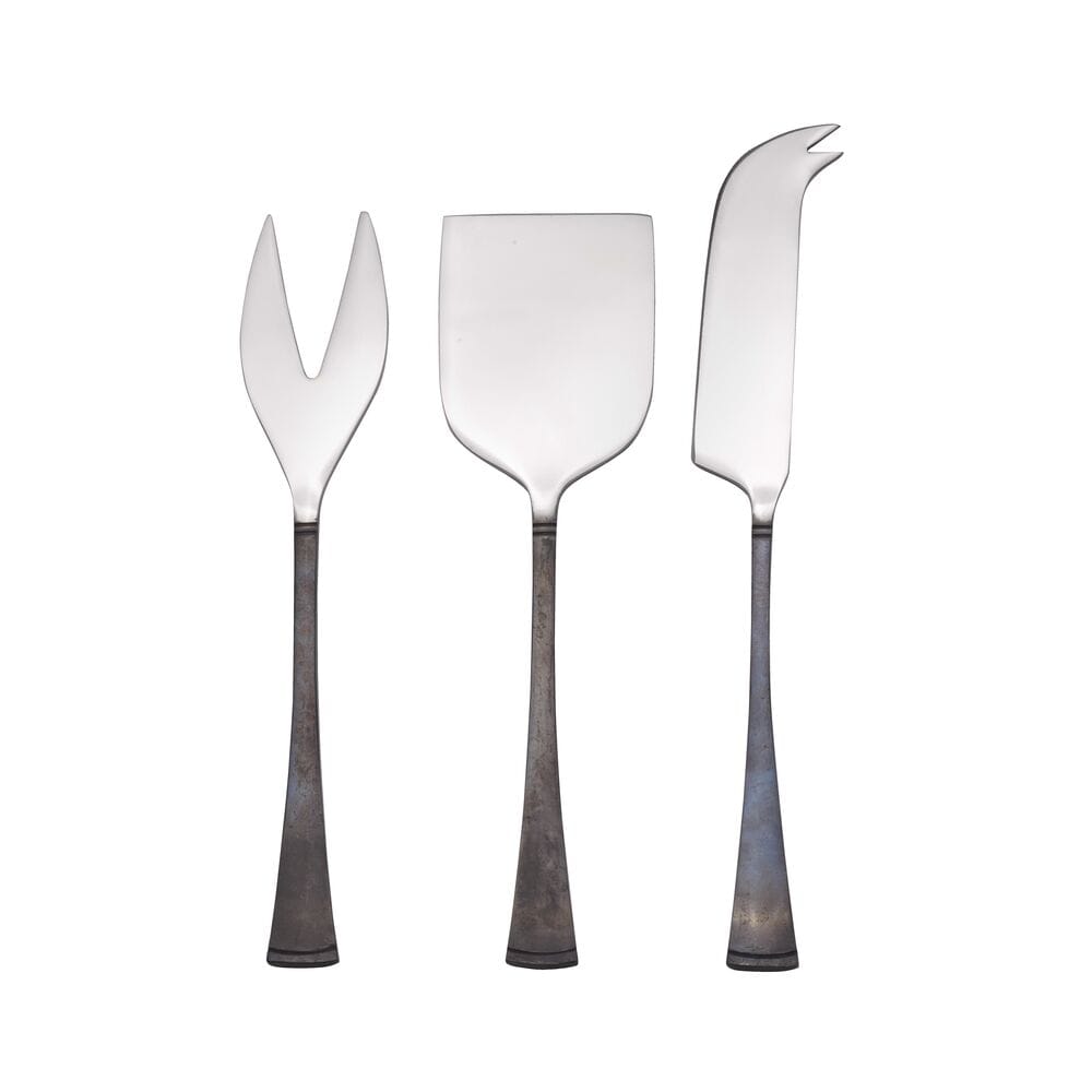 Alyse Burnished Black 3 Piece Cheese Set - Image 3