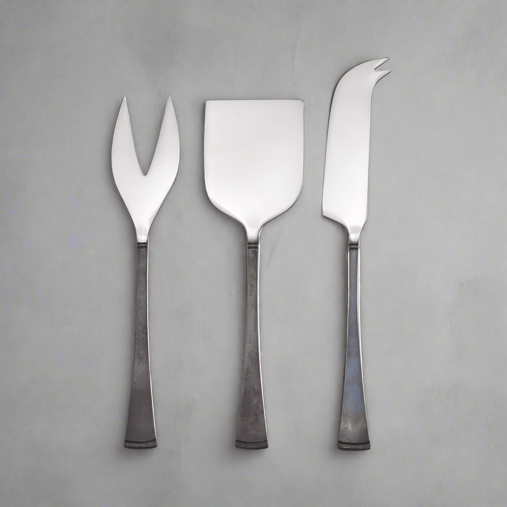 Alyse Burnished Black 3 Piece Cheese Set - Image 2