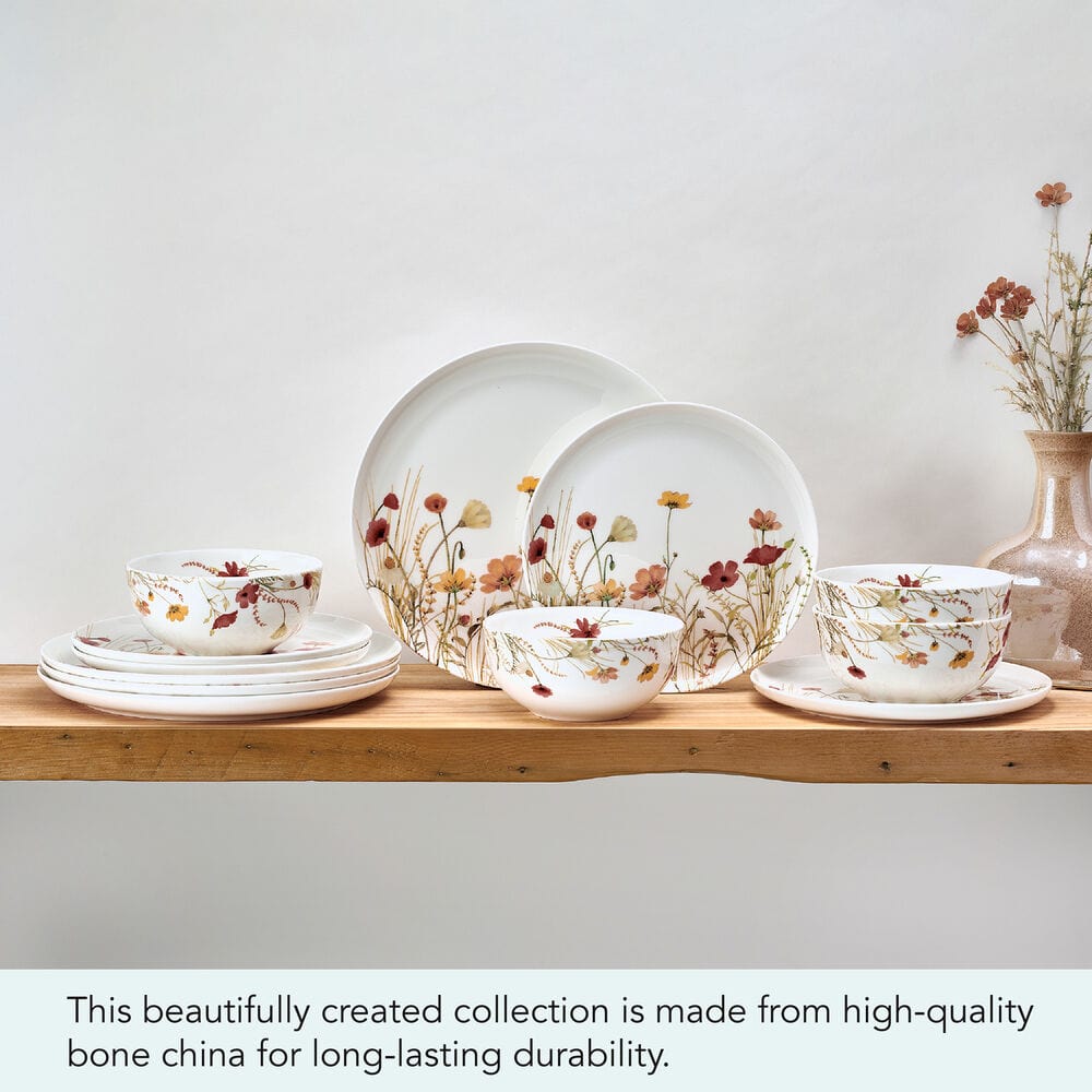 Meadow Serenade 12 Piece Dinnerware Set. Service for 4 - Image 11
