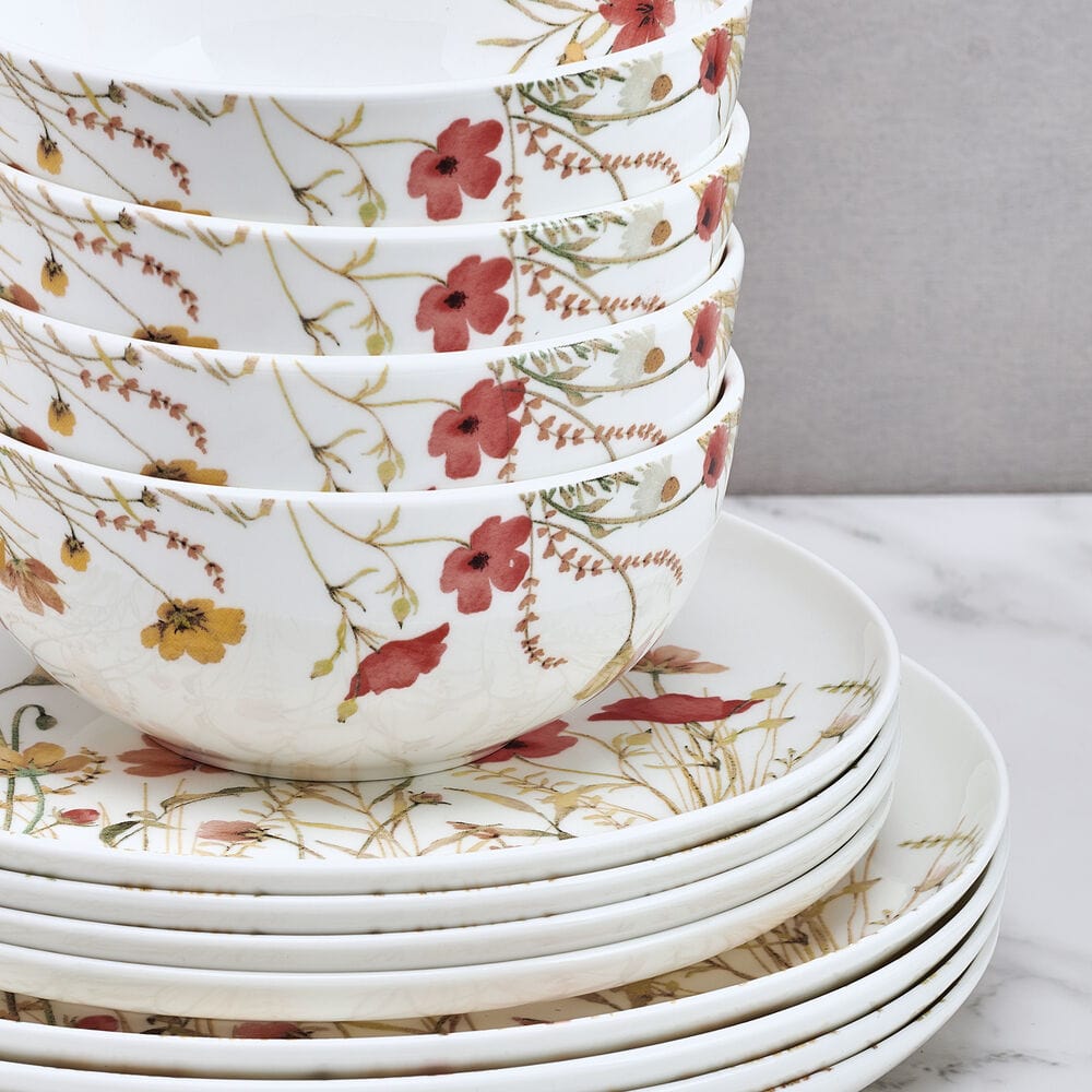 Meadow Serenade 12 Piece Dinnerware Set. Service for 4 - Image 10