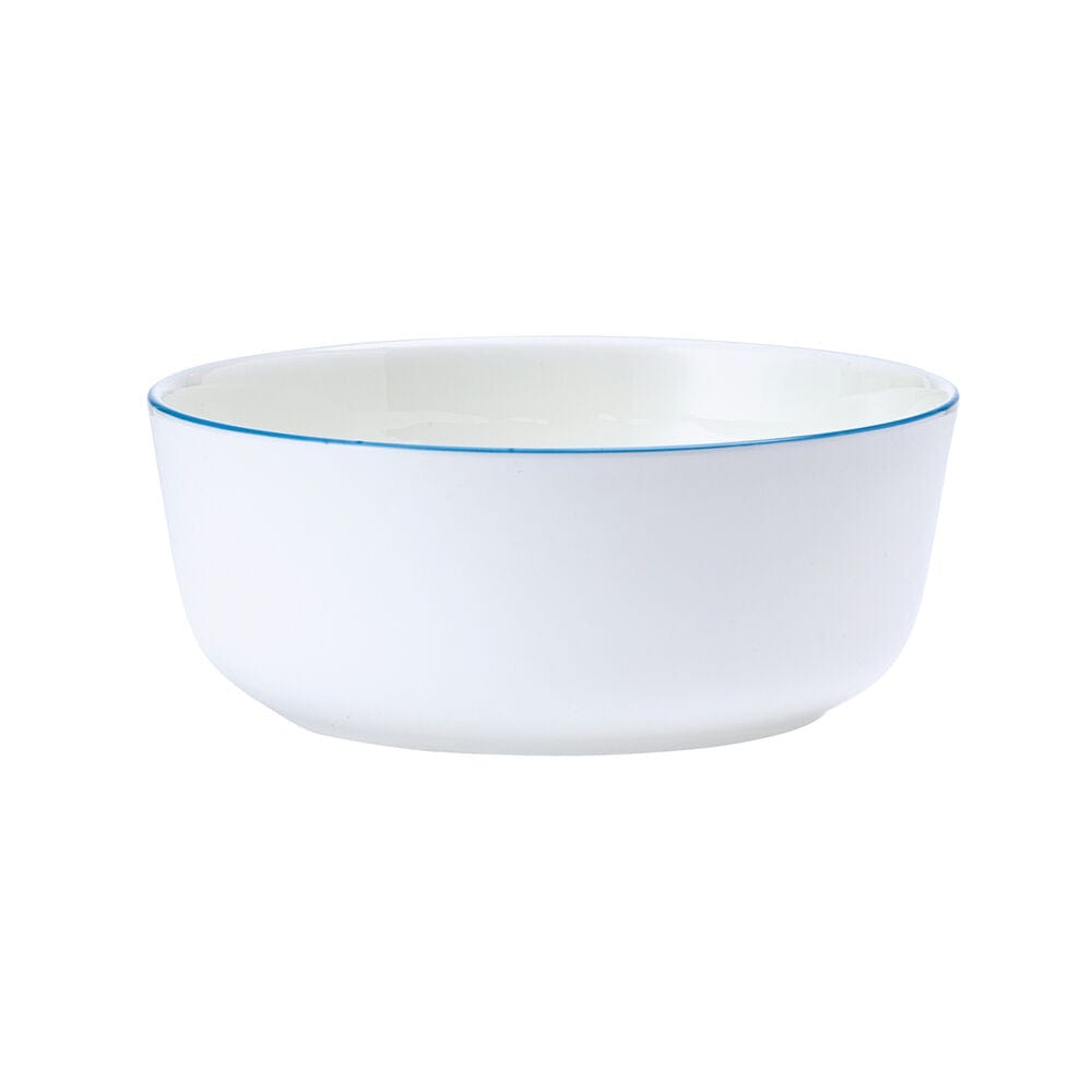 Samantha Blue Rim 12 Piece Dinnerware Set. Service for 4 - Image 6