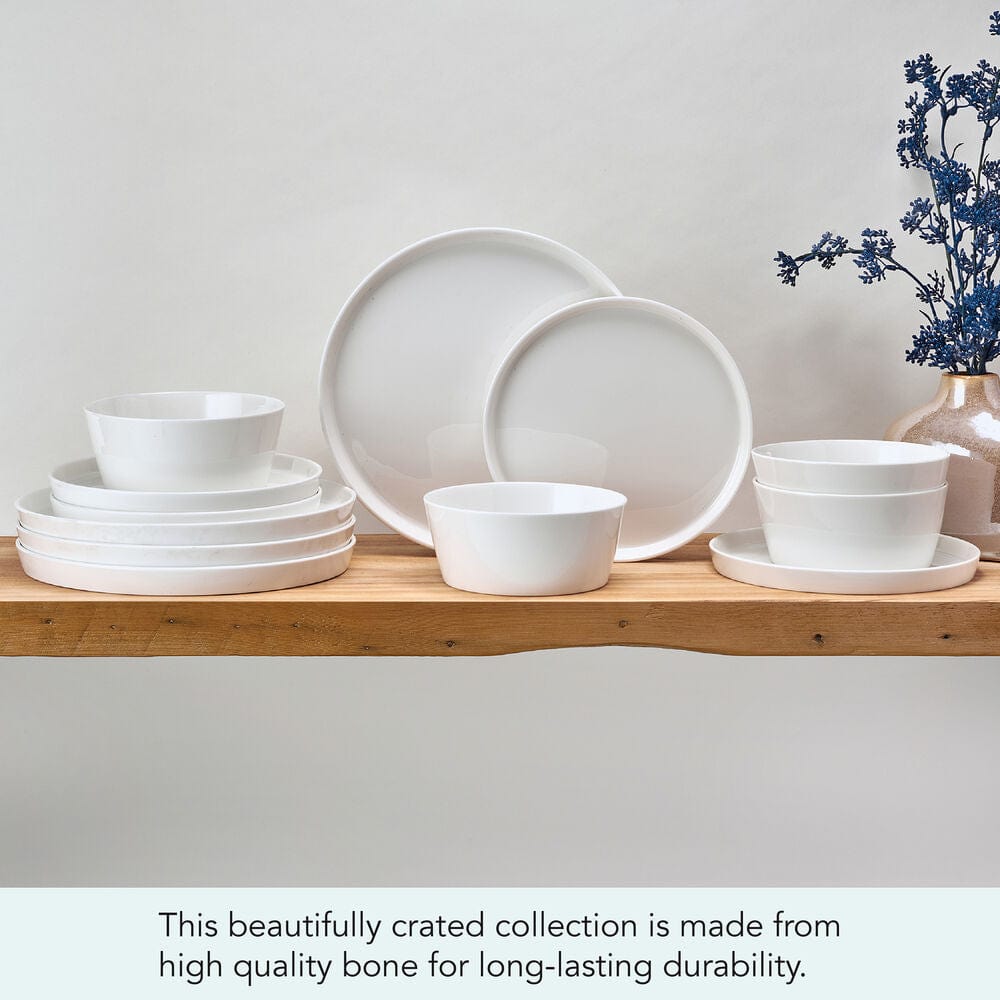 Rylee 12 Piece Dinnerware Set. Service for 4 - Image 9