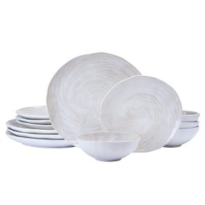 Harley 12 Piece Dinnerware Set. Service for 4