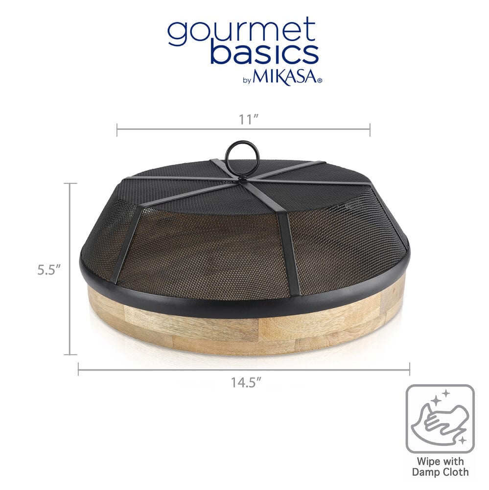 Lazy Susan Serve Tray with Cover - Image 3