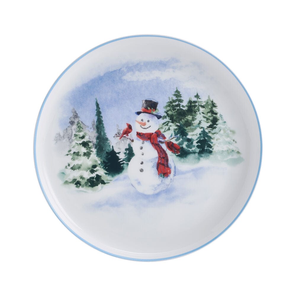 Snowman Forest 12 Piece Dinnerware Set. Service For 4 - Image 6