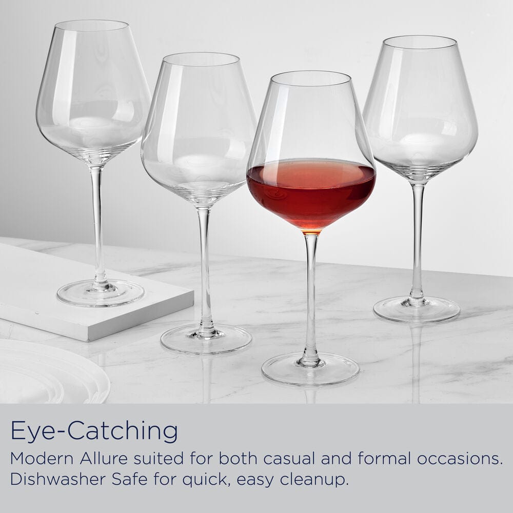 Samantha Set of 4 Red Wine Glasses - Image 5
