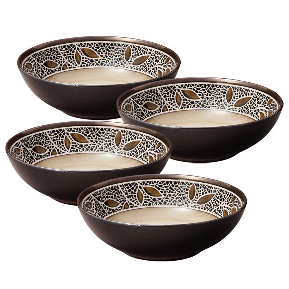 Alexandria Set of 4 Individual Pasta Bowls