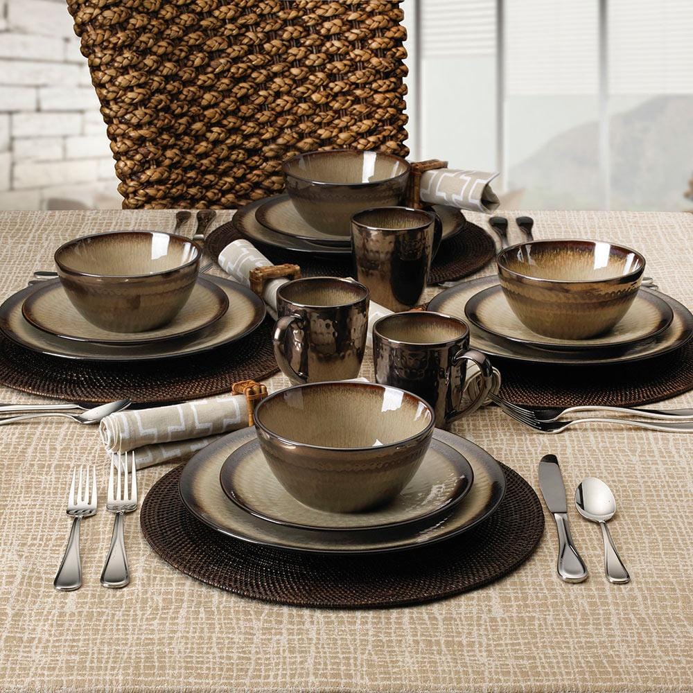 Anastasia Cream 16 Piece Dinnerware Set. Service for 4 - Image 3
