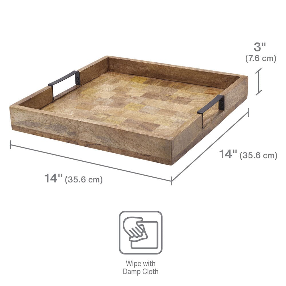 Avery Square Lazy Susan Serve Tray - Image 6