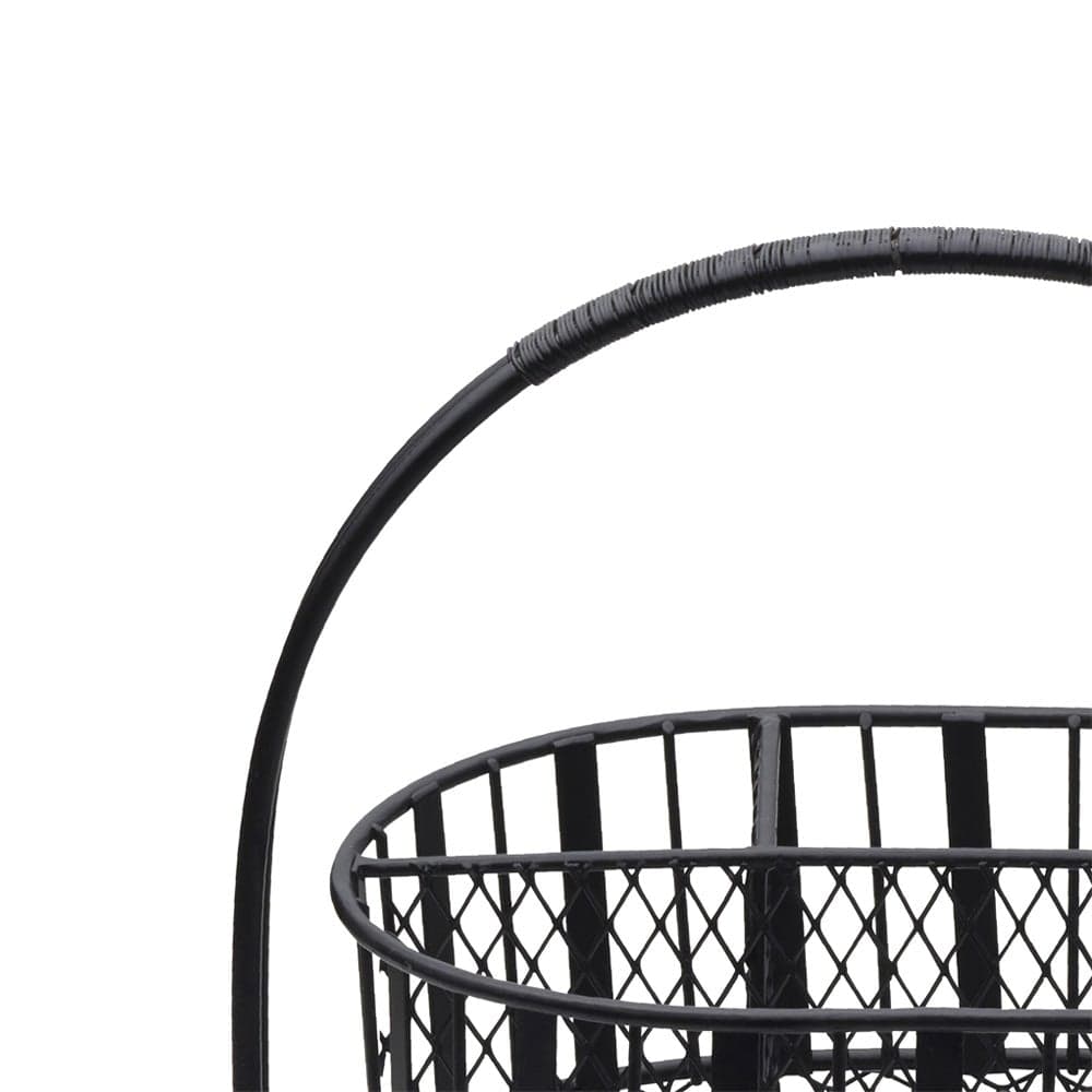 Band and Stripe Swivel Hostess Buffet Storage Caddy - Image 5