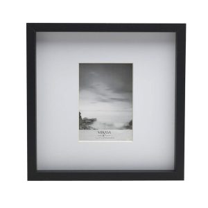 Black 16 x 16 Gallery Frame. Matted to 5 x 7