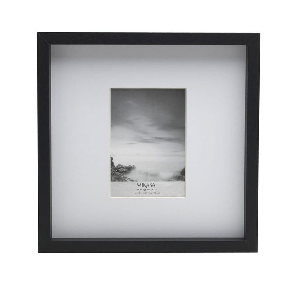 Black 16 x 16 Gallery Frame. Matted to 5 x 7