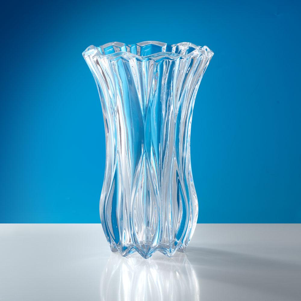 Blossom 12 Inch Crystal Vase - Image 2