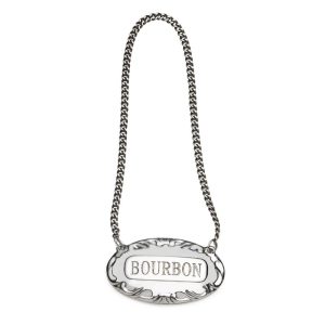 Bourbon Sterling Liquor Label