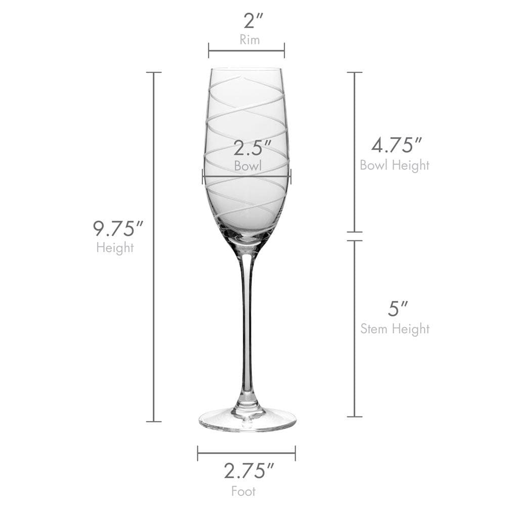 Cheers? Set of 4 Flutes - Image 8