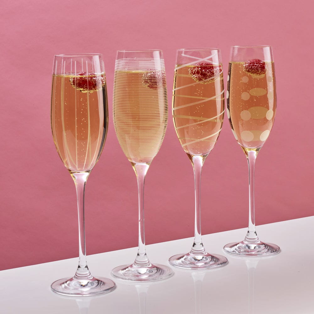 Cheers? Set of 4 Flutes - Image 2