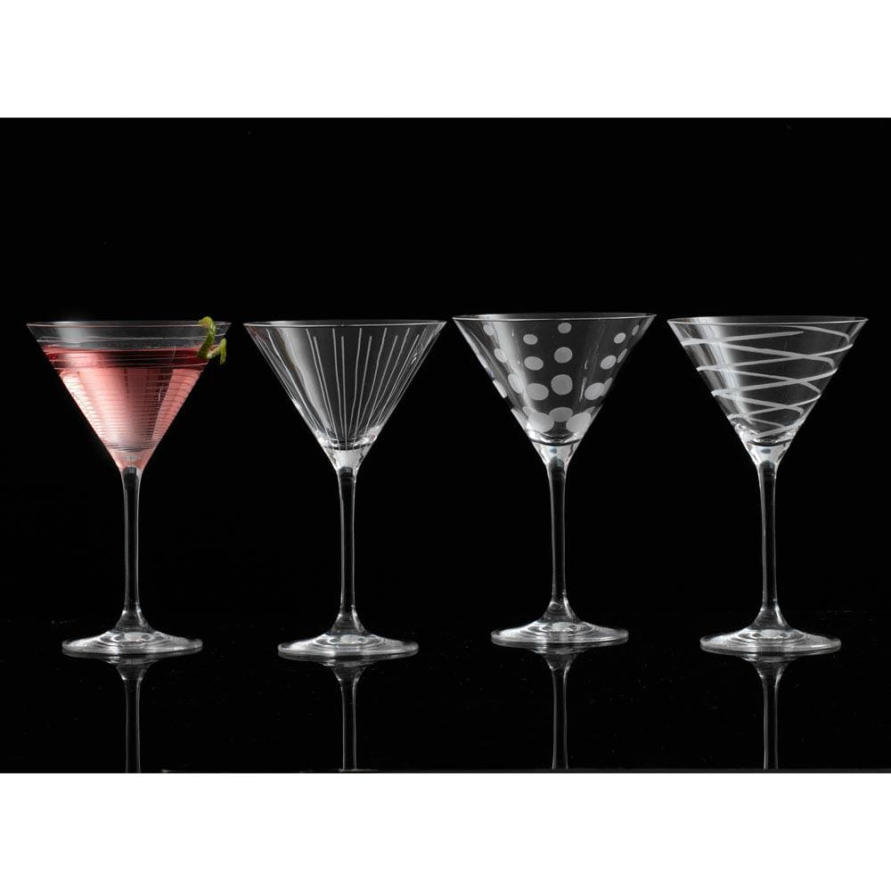 Cheers? Set of 4 Martini Glasses - Image 5