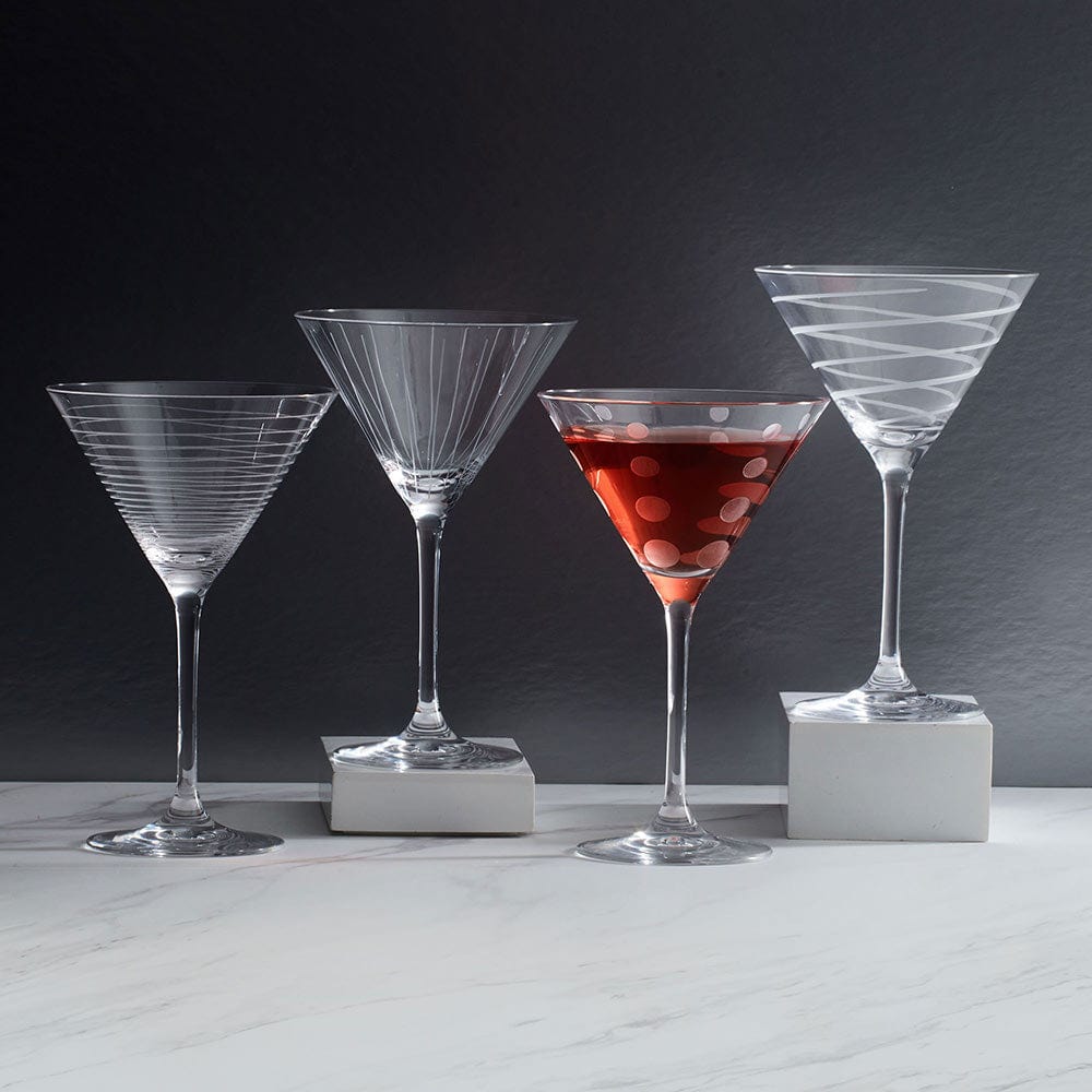 Cheers? Set of 4 Martini Glasses - Image 2
