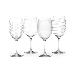 Cheers? Set of 4 Red Wine Glasses