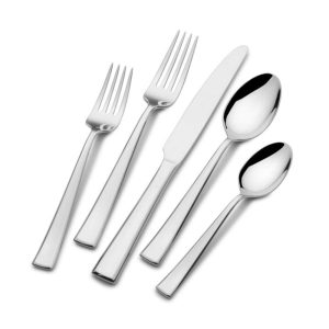 Essex Satin 65 Piece Flatware Set. Service for 12