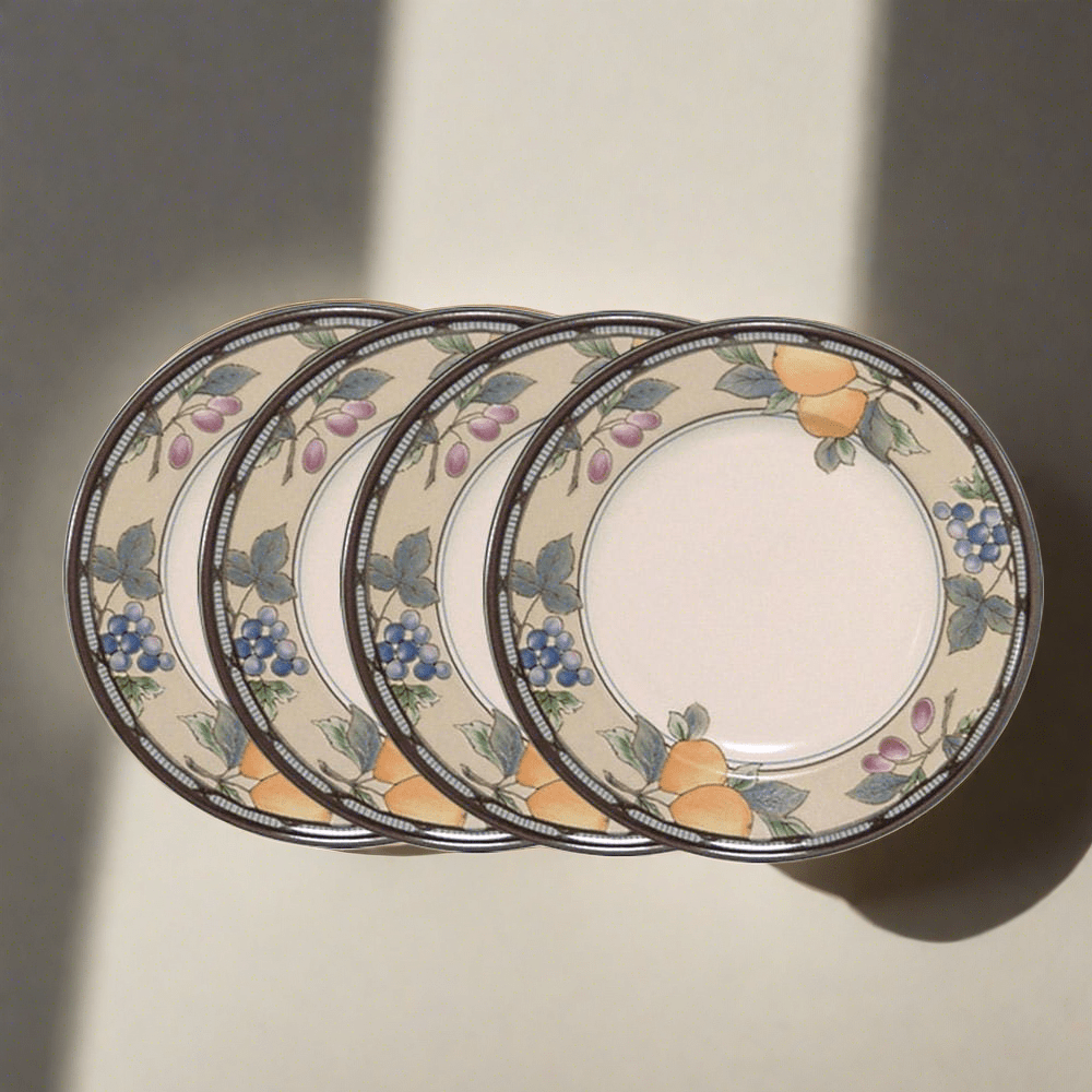 Garden Harvest? Bread and Butter Plates. Set of 4 - Image 2