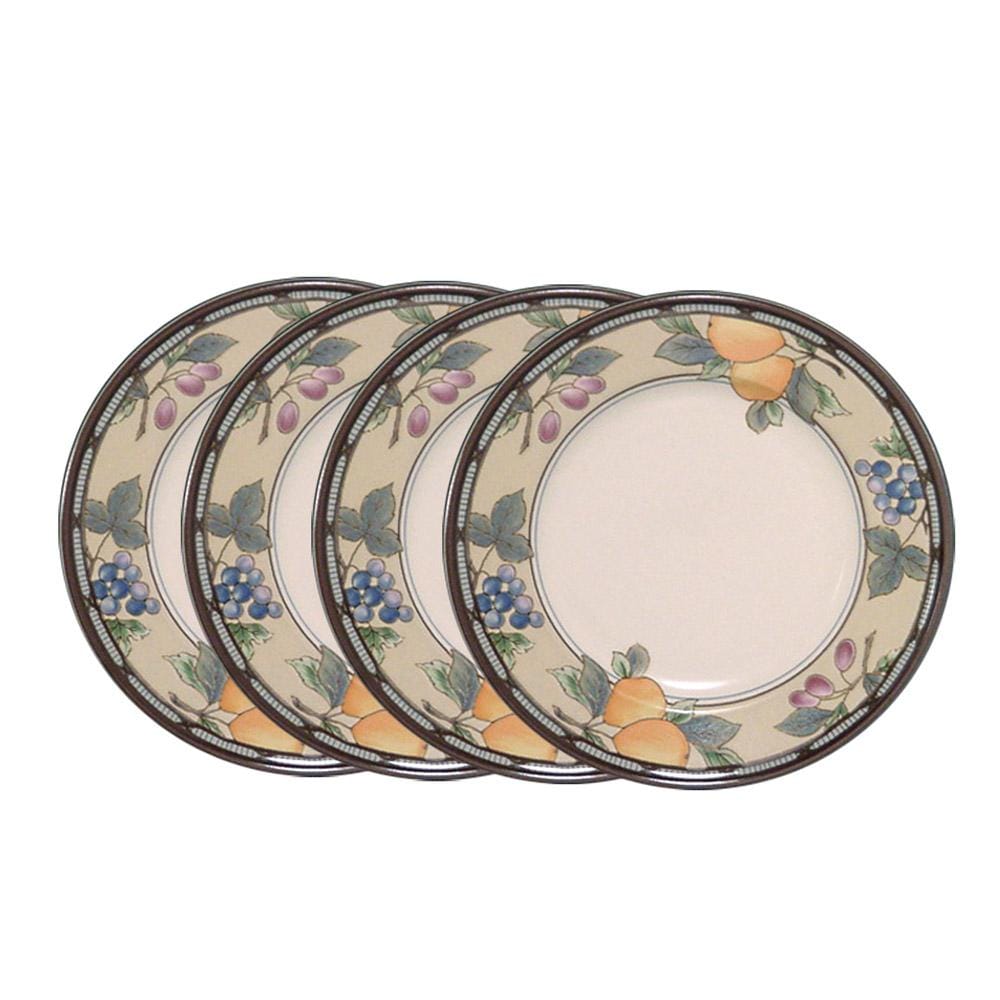 Garden Harvest? Bread and Butter Plates. Set of 4