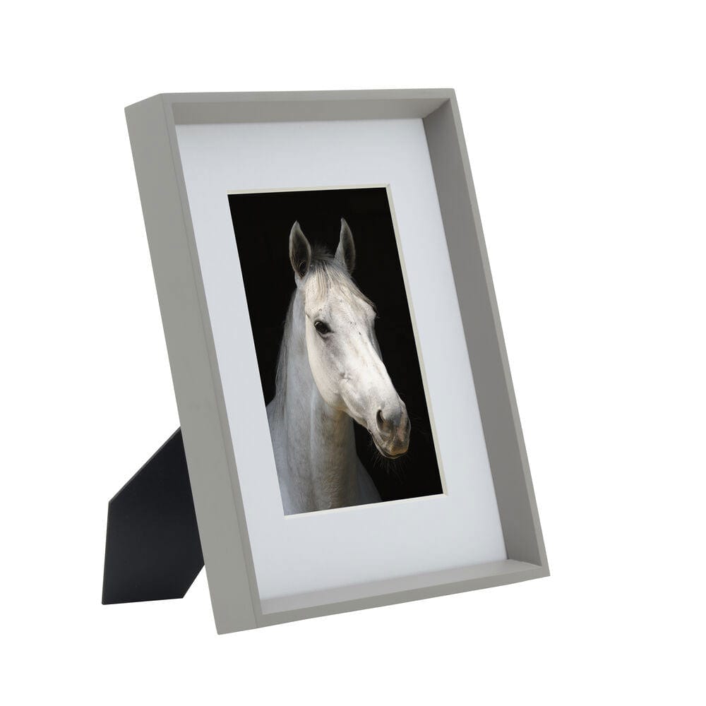 Gray 8 x 10 Gallery Frame. Matted to 5 x 7 - Image 3