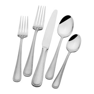 Halston 42 Piece Flatware Set. Service for 8