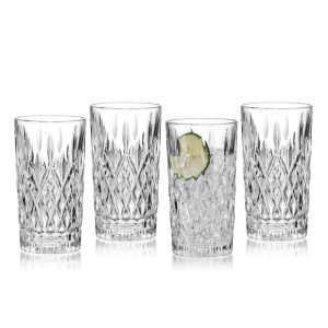 Harding Set of 4 Collins Tumbler Glasses
