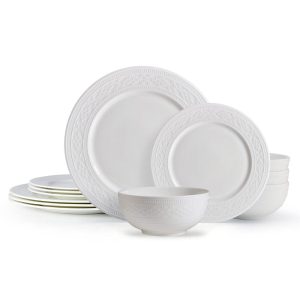 Haven 12 Piece Dinnerware Set. Service for 4