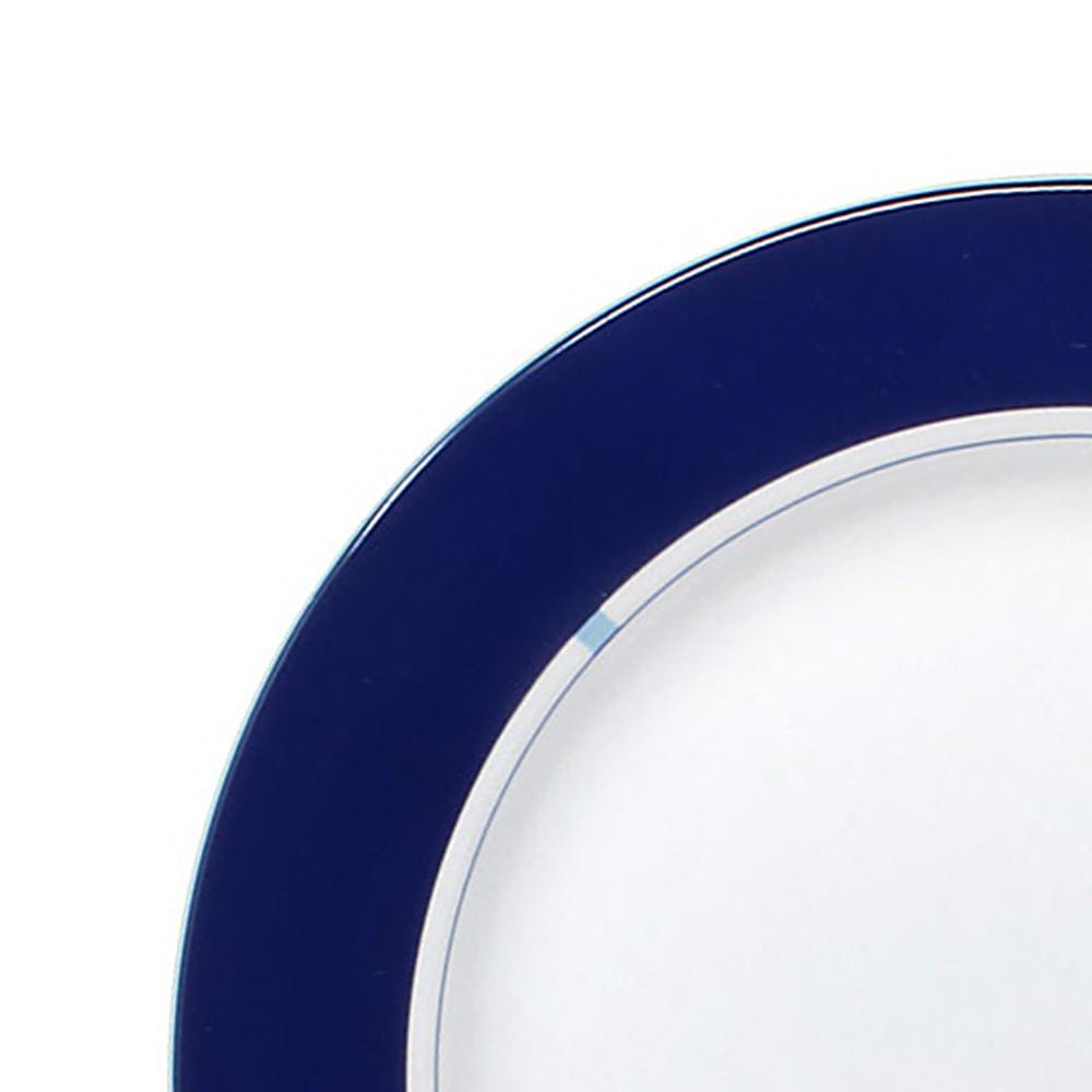 Jet Set Blue Set of 4 Accent Salad Plates - Image 2