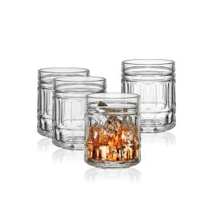 Lawrence Set of 4 Double Old Fashioned Whiskey Glasses
