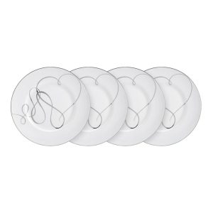 Love Story Set of 4 Salad Plates