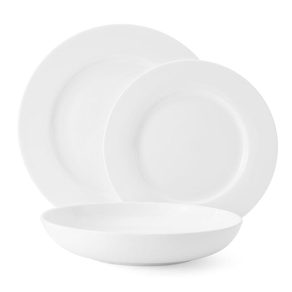 Lucerne White 12 Piece Dinnerware Set. Service for 4 - Image 8