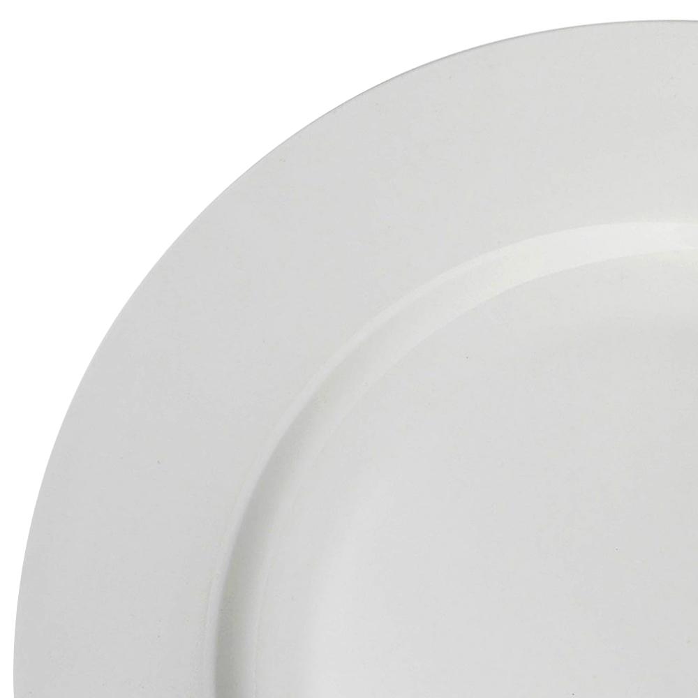 Lucerne White Dinner Plate - Image 2