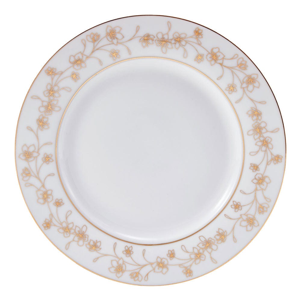 Metallic Floral Gold 32 Piece Dinnerware Set. Service for 8 - Image 5