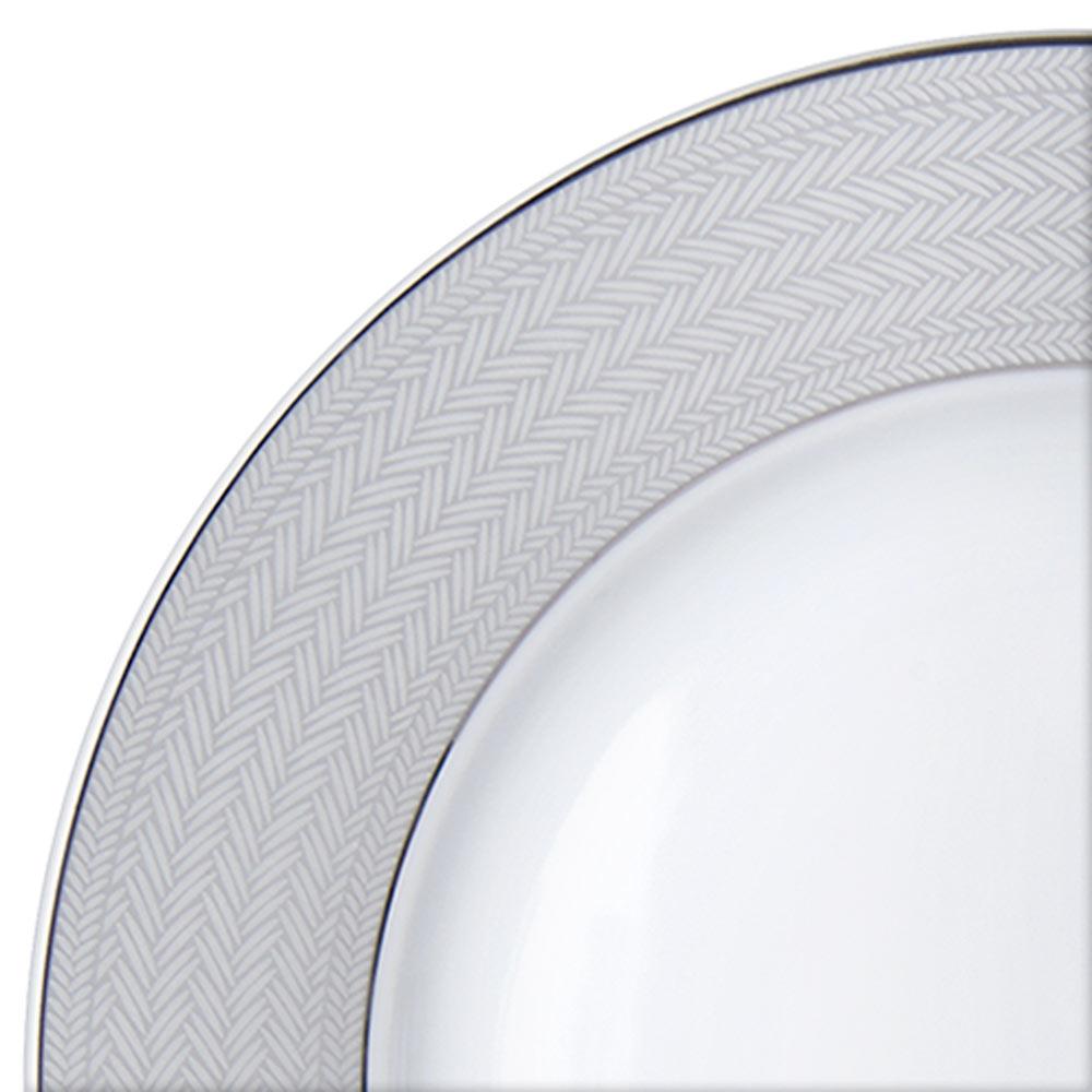 Percy Grey 20 Piece Dinnerware Set. Service for 4 - Image 2