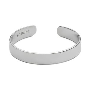 Plain Sterling Baby Bracelet