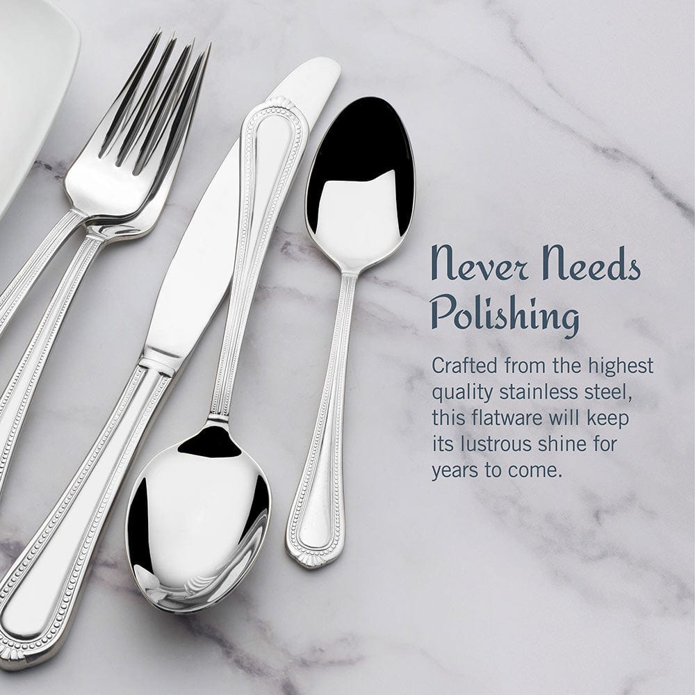 Regent Bead 65 Piece Flatware Set. Service for 12 - Image 2