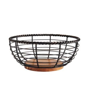Rope Round Fruit Storage Basket